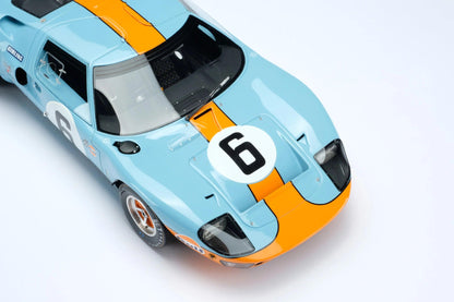 Amalgam Ford GT40 Le Mans 24h Winner 1969 Ickx/Oliver 1:18 Modell - Artexio