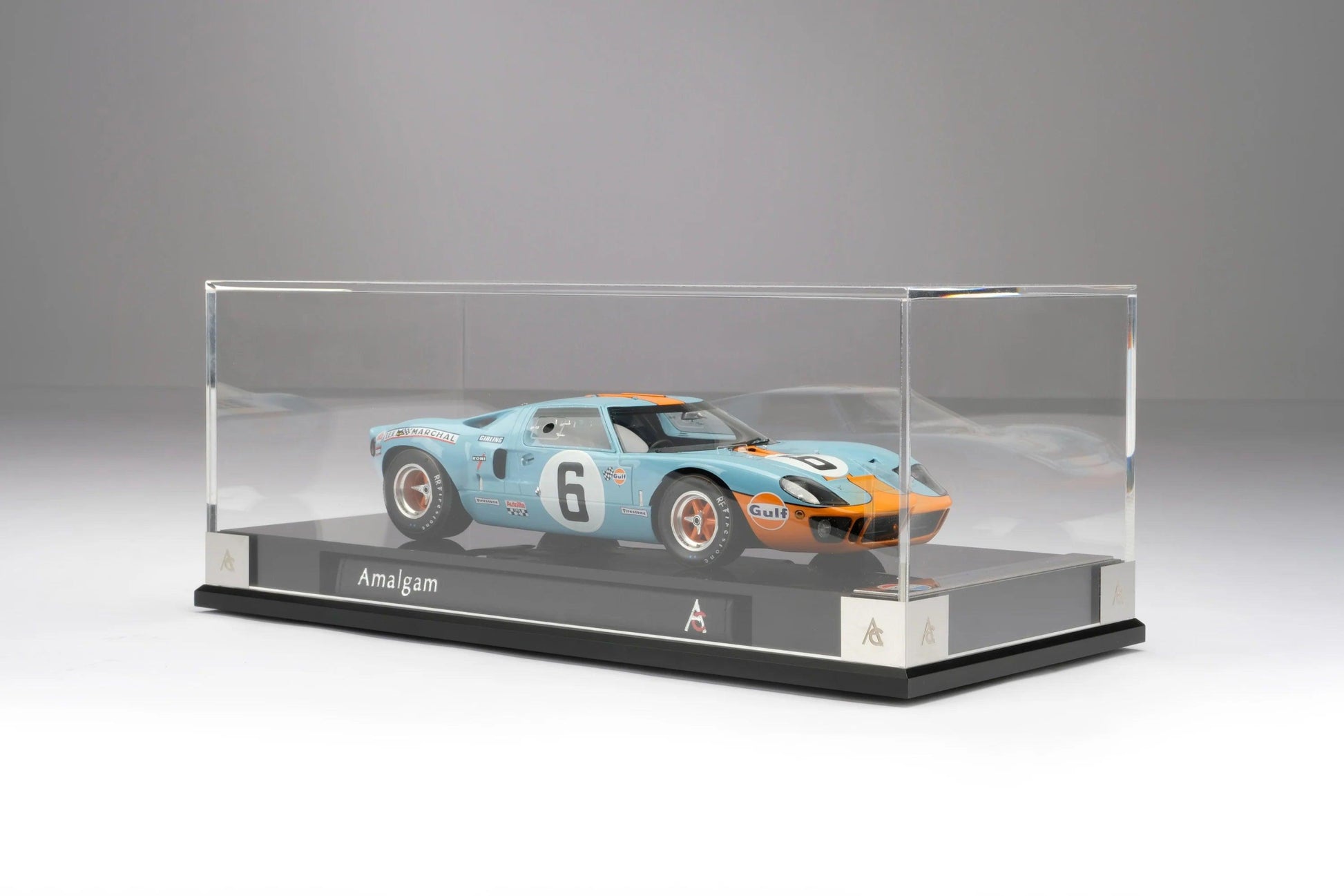 Amalgam Ford GT40 Le Mans 24h Winner 1969 Ickx/Oliver 1:18 Modell - Artexio