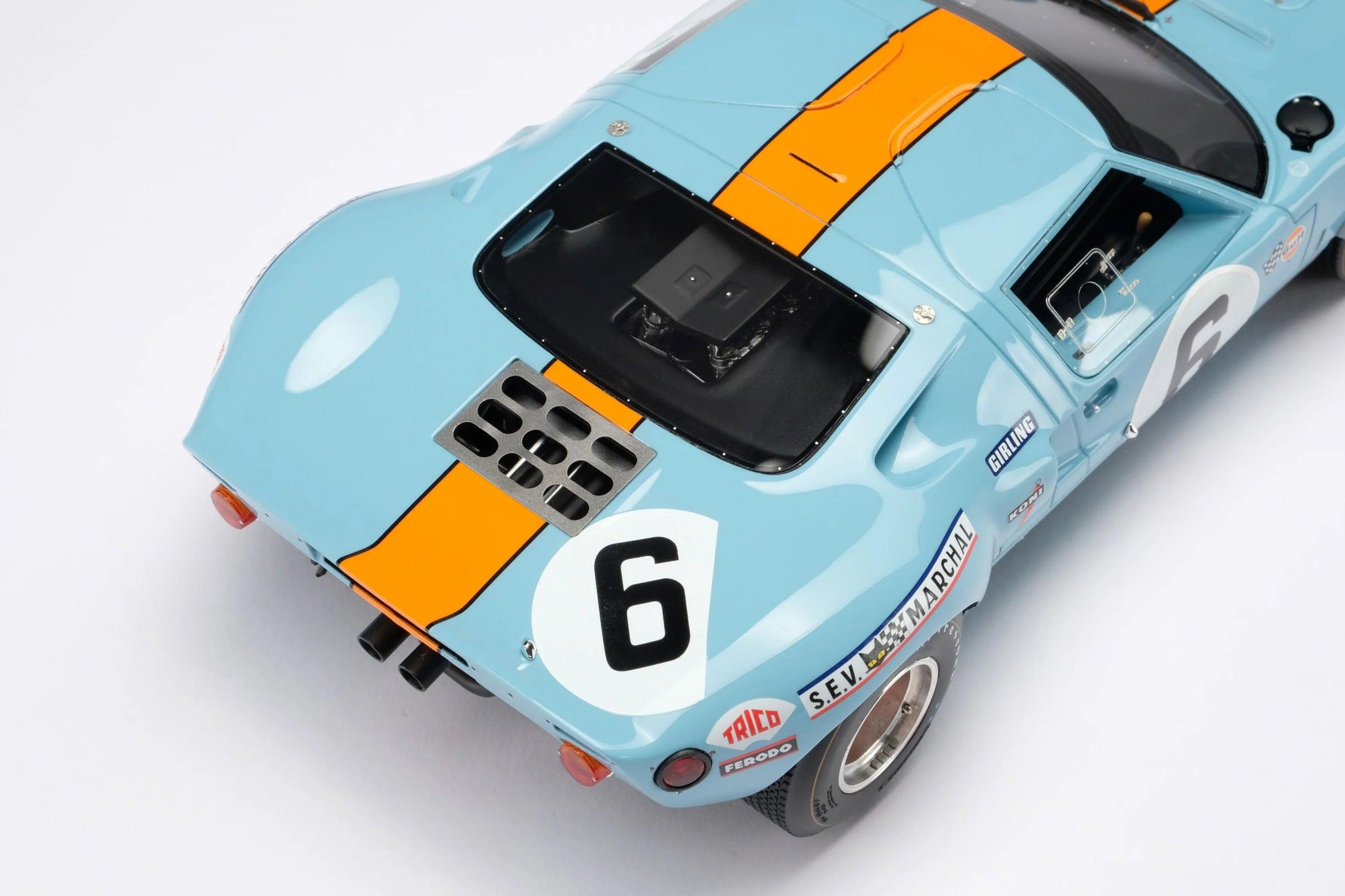 Amalgam Ford GT40 Le Mans 24h Winner 1969 Ickx/Oliver 1:18 Modell - Artexio