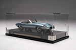 Amalgam Jaguar E - type Roadster - Light Blue 1:18 Modell