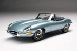 Amalgam Jaguar E - type Roadster - Light Blue 1:18 Modell