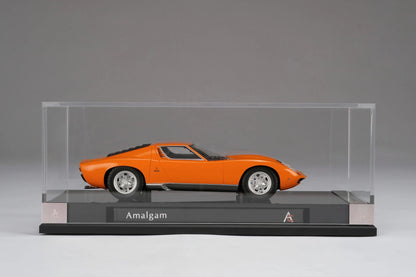 Amalgam Lamborghini Miura P400 SV - Orange 1:18 Modell - Artexio