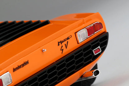 Amalgam Lamborghini Miura P400 SV - Orange 1:18 Modell - Artexio