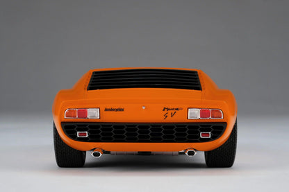 Amalgam Lamborghini Miura P400 SV - Orange 1:18 Modell - Artexio