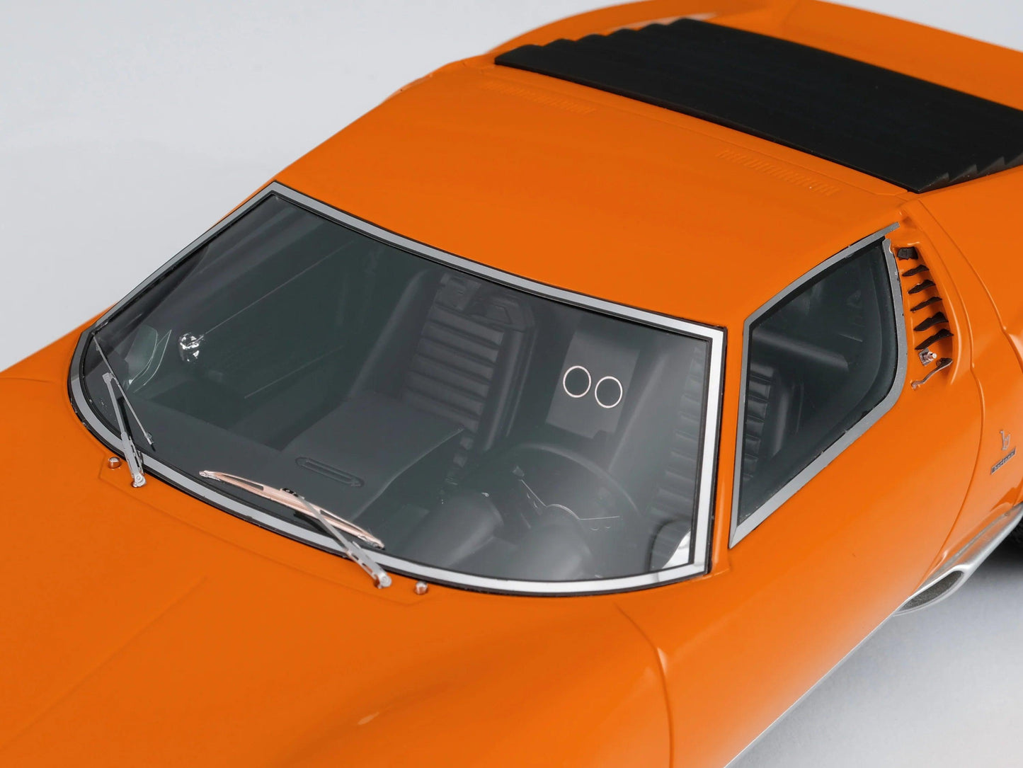 Amalgam Lamborghini Miura P400 SV - Orange 1:18 Modell - Artexio