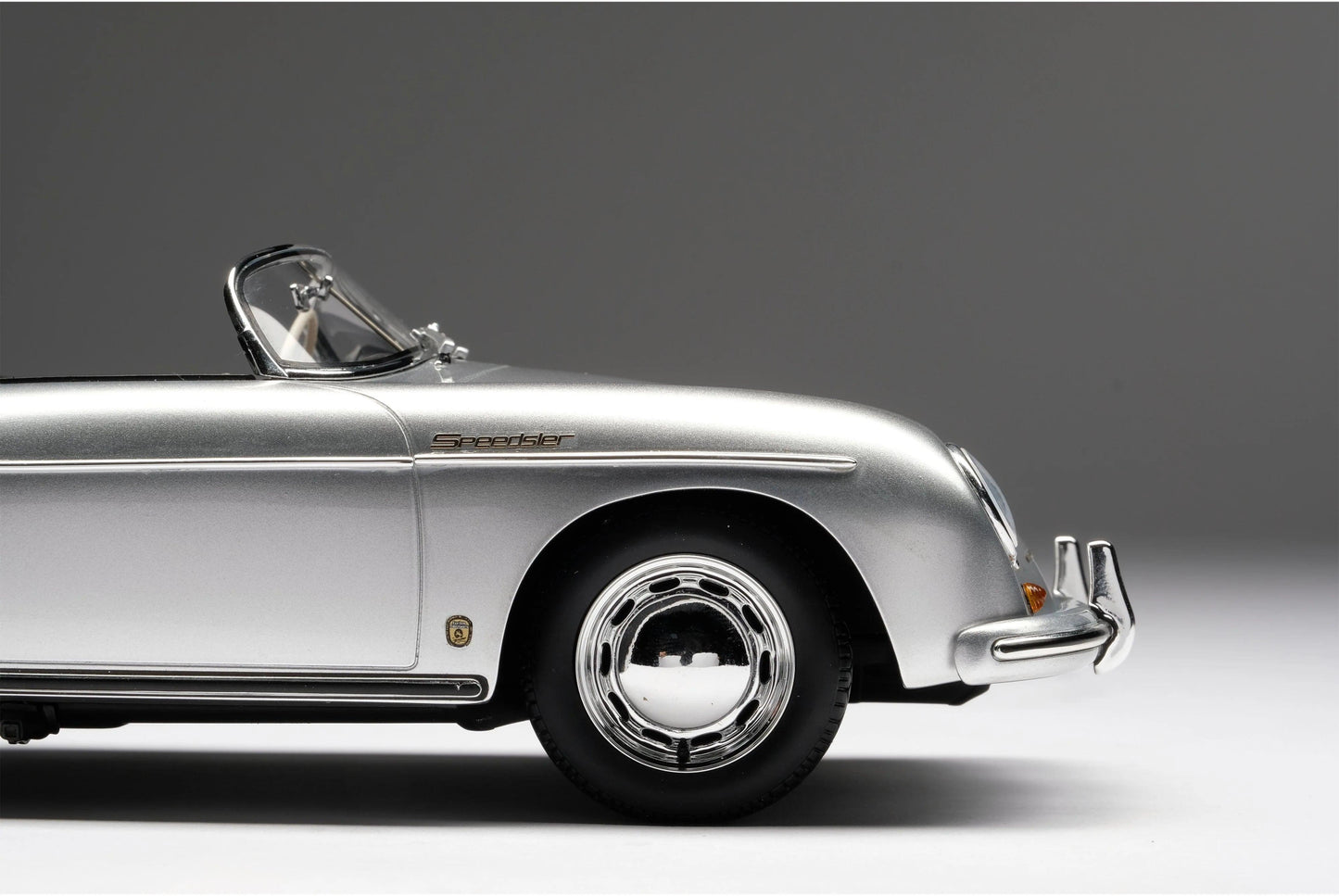 Amalgam Porsche 356 A Speedster - Silver 1:18 Modell - Artexio