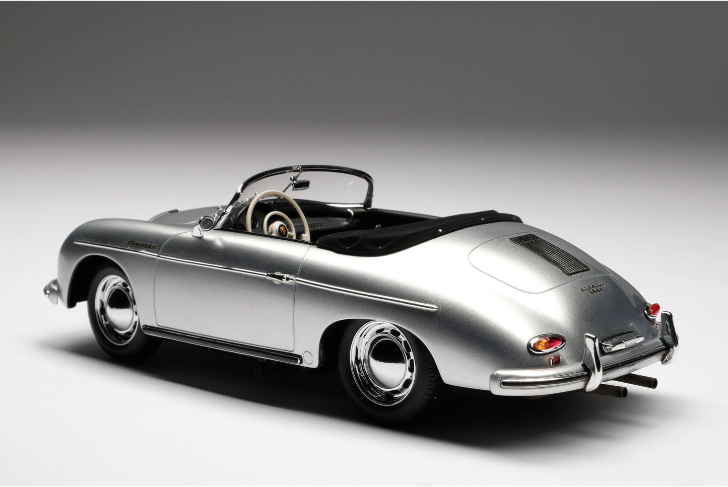 Amalgam Porsche 356 A Speedster - Silver 1:18 Modell - Artexio