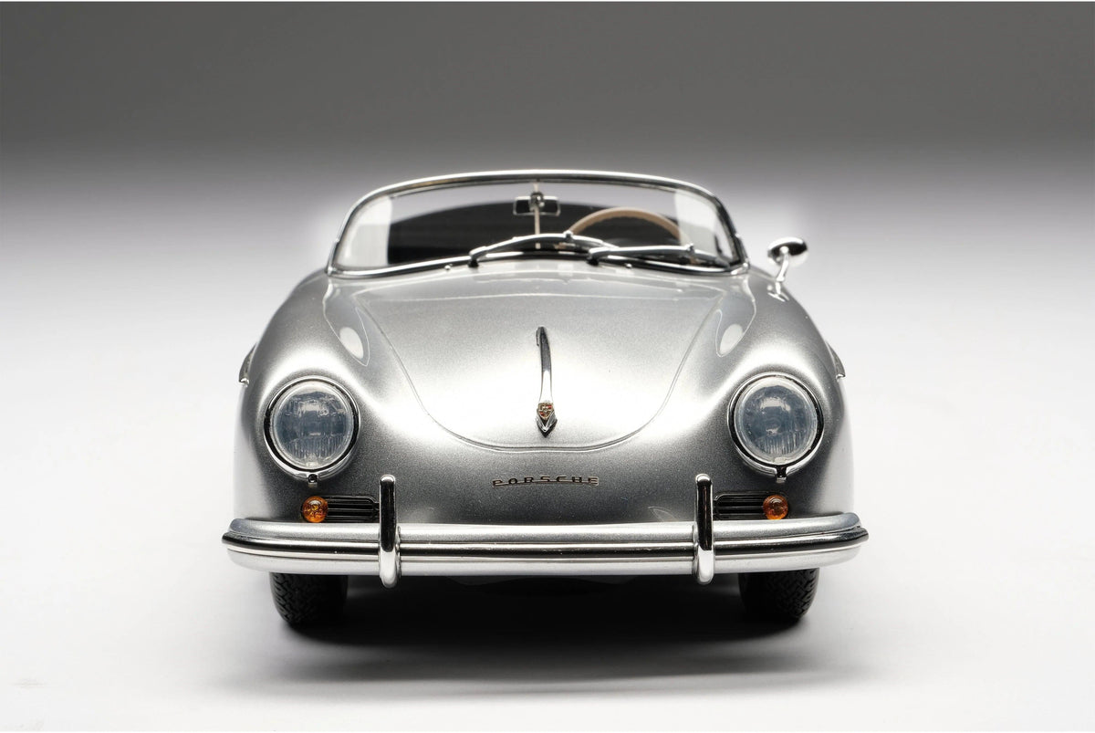 Amalgam Porsche 356 A Speedster - Silver 1:18 Model