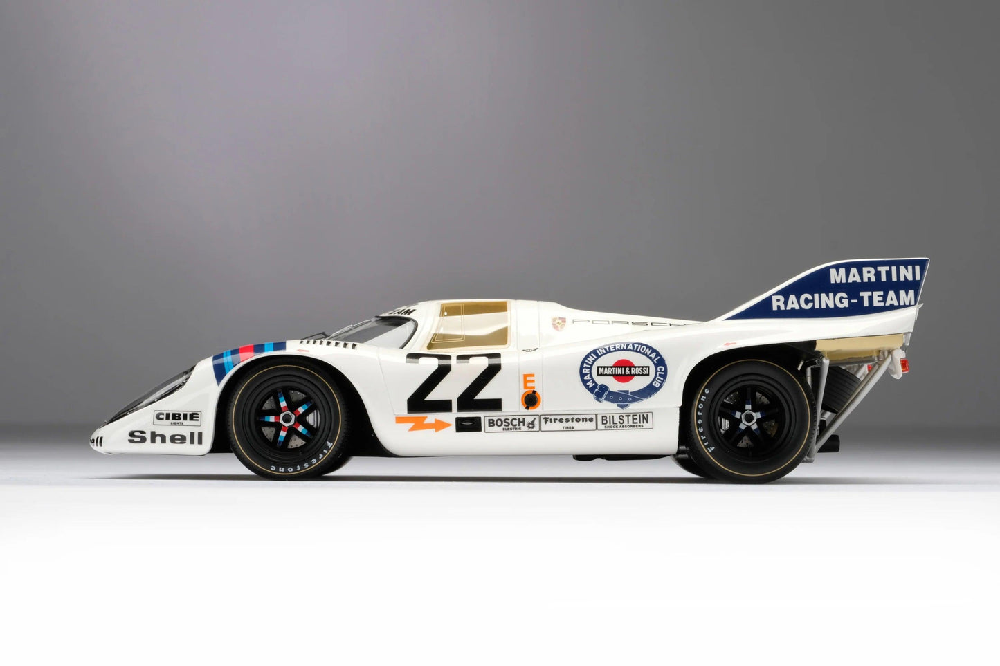 Amalgam Porsche 917K - 1971 Le Mans Winner - Martini Livery 1:18 Modell - Artexio