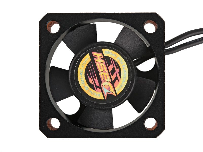 Arrowmax Dash Ultra High Speed Motorlüfter 30x30x10 Alu Black Golden