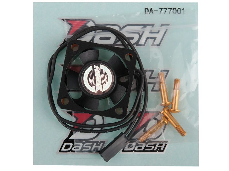 Arrowmax Dash Ultra High Speed Motorlüfter 30x30x10 Alu Black Golden