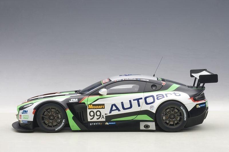 AutoArt Aston Martin V12 Vantage Bathurst 12HRS Endurance Race 2015 Merlin/Venter/Yu #99 1:18 Modell - Artexio