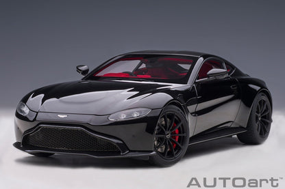 AutoArt Aston Martin Vantage 2019 - Jet Black 1:18 Modell - Artexio