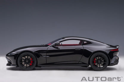 AutoArt Aston Martin Vantage 2019 - Jet Black 1:18 Modell - Artexio