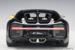 AutoArt Bugatti Chiron (Jaune Molsheim/Nocturne Black) 1:18 model