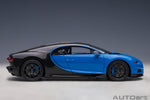AutoArt Bugatti Chiron Sport - French Racing Blue/Carbon 1:18 Modell