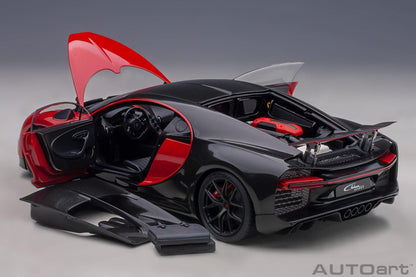 AutoArt Bugatti Chiron Sport - Italian Red/Carbon 1:18 Modell - Artexio