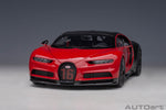 AutoArt Bugatti Chiron Sport - Italian Red/Carbon 1:18 Modell