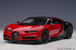 AutoArt Bugatti Chiron Sport - Italian Red/Carbon 1:18 Modell