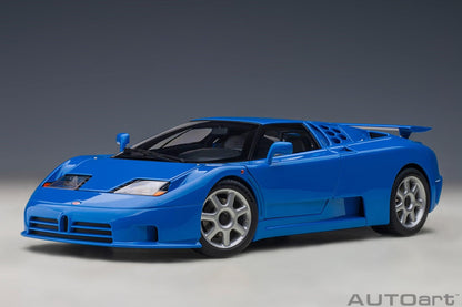 AutoArt Bugatti EB110 SS 1992 - French Racing Blue 1:18 Modell - Artexio