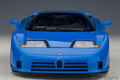 AutoArt Bugatti EB110 SS 1992 - French Racing Blue 1:18 Modell - Artexio