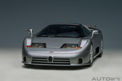 AutoArt Bugatti EB110 SS 1992 - Grigio Metallizzato 1:18 Modell - Artexio