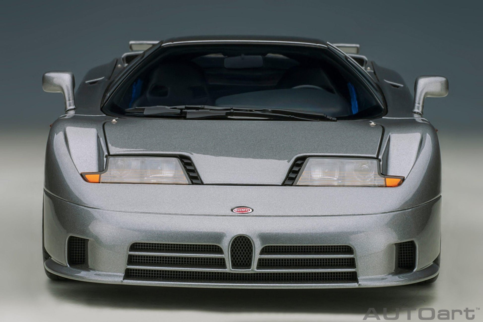 AutoArt Bugatti EB110 SS 1992 - Grigio Metallizzato 1:18 Modell - Artexio