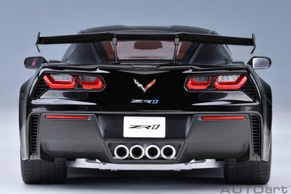 AutoArt Chevrolet Corvette C7 ZR1 - Black 1:18 Modell - Artexio