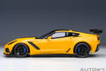 AutoArt Chevrolet Corvette C7 ZR1 - Corvette Racing Yellow Tintcoat 1:18 Modell