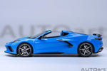 AutoArt Chevrolet Corvette C8 Stingray Z51 - Rapid Blue 1:18 Modell