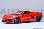 AutoArt Chevrolet Corvette C8 Stingray Z51 - Torch Red 1:18 Modell