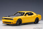 AutoArt Dodge Challenger SRT Hellcat Widebody 2018 - Yellow Jacket 1:18 Modell
