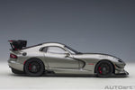 AutoArt Dodge Viper ACR 2017 - Billet Silver Metallic with Black Stripes 1:18 Modell