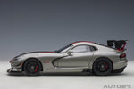 AutoArt Dodge Viper ACR 2017 - Billet Silver Metallic with Black Stripes 1:18 Modell