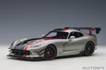 AutoArt Dodge Viper ACR 2017 - Billet Silver Metallic with Black Stripes 1:18 Modell