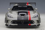 AutoArt Dodge Viper ACR 2017 - Billet Silver Metallic with Black Stripes 1:18 Modell