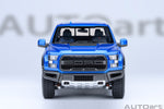 AutoArt Ford F - 150 Raptor Supercrew 2019 Velocity Blue 1:18 Modell