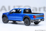 AutoArt Ford F - 150 Raptor Supercrew 2019 Velocity Blue 1:18 Modell