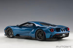 AutoArt Ford GT 2017 - Liquid Blue 1:18 Modell