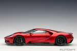 AutoArt Ford GT 2017 - Liquid Red/Silver Stripes 1:18 Modell