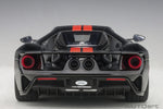 AutoArt Ford GT 2017 - Shadow Black/Orange Stripes 1:18 Modell