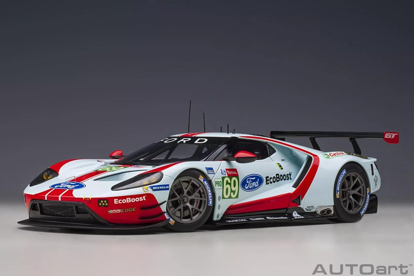 AutoArt Ford GT GTE Pro Le Mans 24h 2019 R.Briscoe/R.Westbrook/S.Dixon #69 1:18 Modell - Artexio