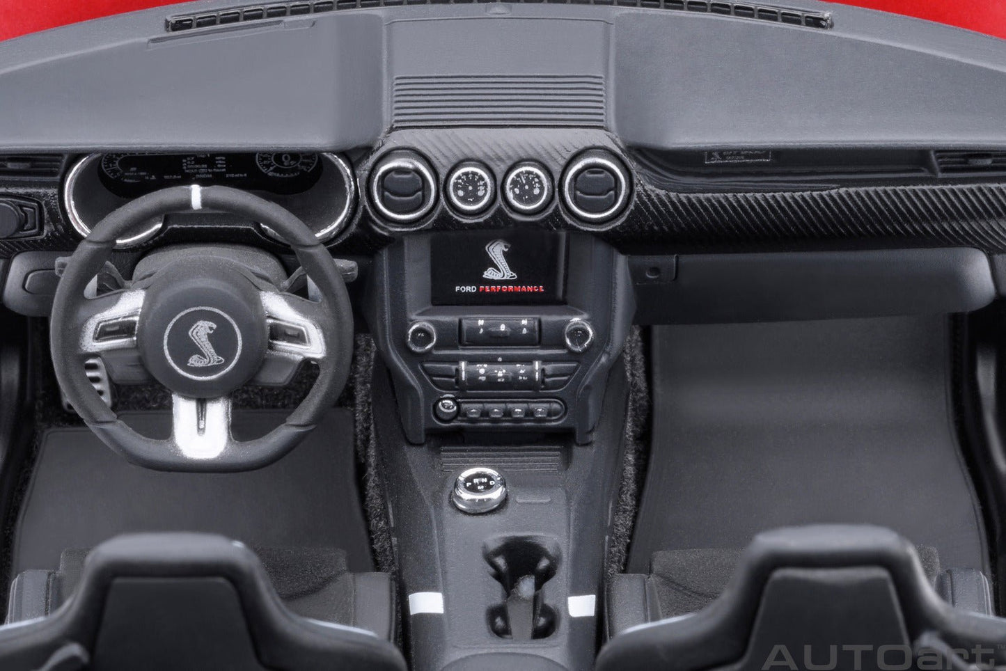 AutoArt Ford Mustang Shelby GT500 (Rapid Red) 1:18 Modell