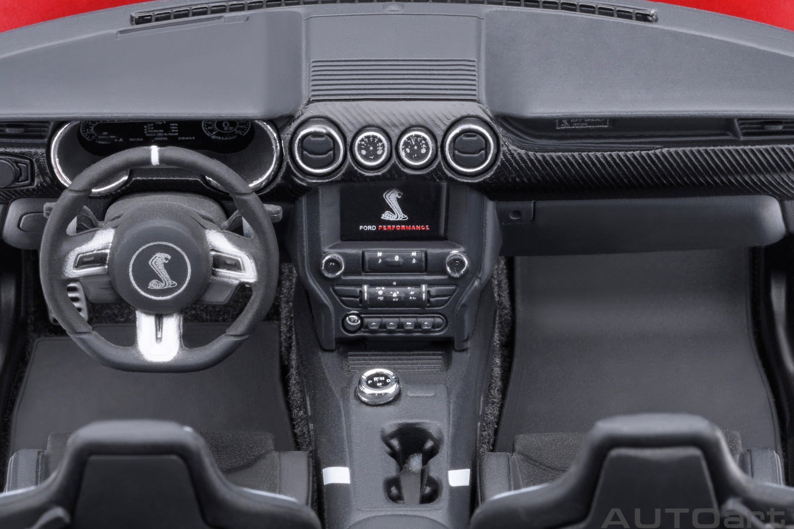 AutoArt Ford Mustang Shelby GT500 (Rapid Red) 1:18 Modell