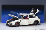 AutoArt Honda Civic Type R (FK8) 2021 - Championship White 1:18 model
