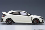 AutoArt Honda Civic Type R (FK8) 2021 - Championship White 1:18 model