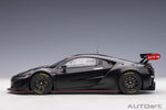 AutoArt Honda NSX GT3 2018 - Matt Black 1:18 Modell