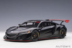 AutoArt Honda NSX GT3 2018 - Matt Black 1:18 Modell