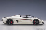 AutoArt Koenigsegg Regera - Arctic White/Carbon with Red accents 1:18 Modell