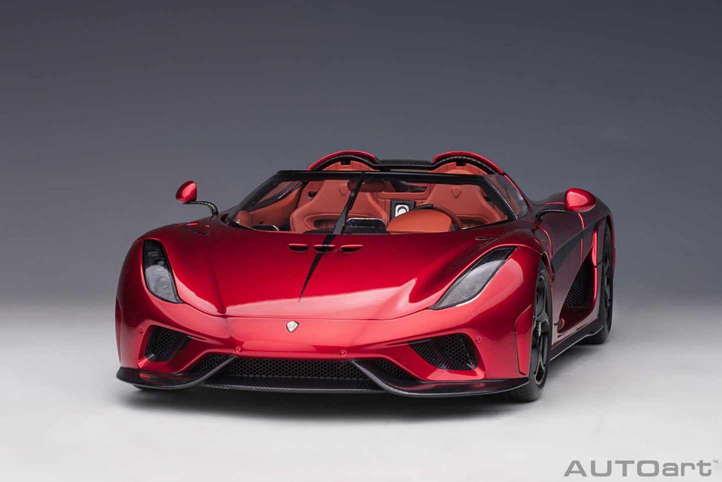 AutoArt Koenigsegg Regera - Candy Red 1:18 Modell - Artexio